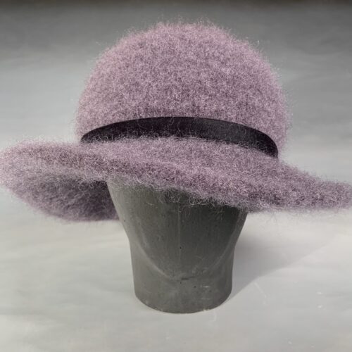 Alternative view of Gray Felted Hat