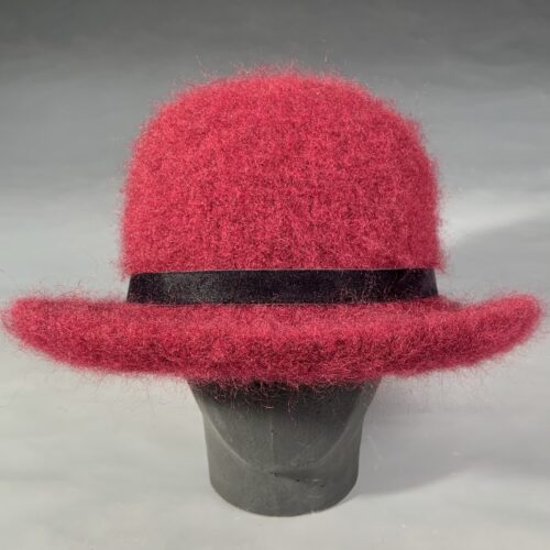 Alternative view of Red Felted Hat