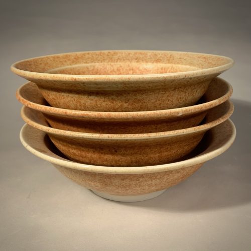 Alternative view of Ochre Yellow Soup/Salad Bowl