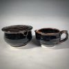 Tenmoku Sugar & Creamer Set