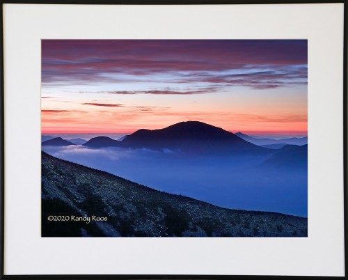 Alternative view of Mount Carrigain from West Bond