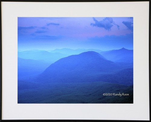 Alternative view of Pemi Wilderness, Owl's Head from Mount Garfield