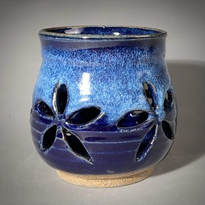Alternative view of Cobalt Blue Votives
