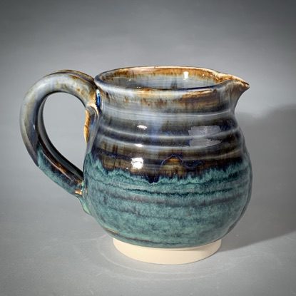 Tweed" Glazed Creamer