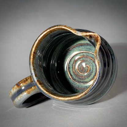 Alternative view of Tweed" Glazed Creamer