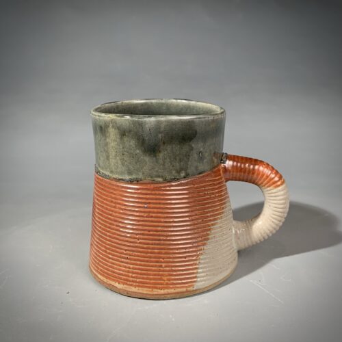 Hand-built Shino Mug