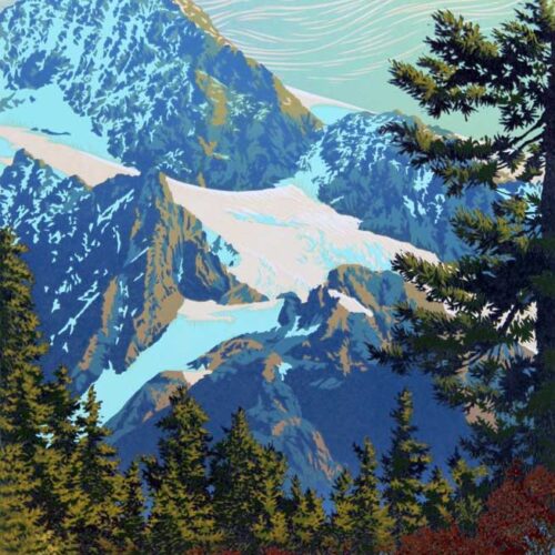 "Glorious Day" Linocut Print