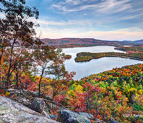 Newfound Lake from Big Sugarloaf #1