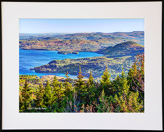 Newfound Lake from Crosby Mountain #1 - Image 3