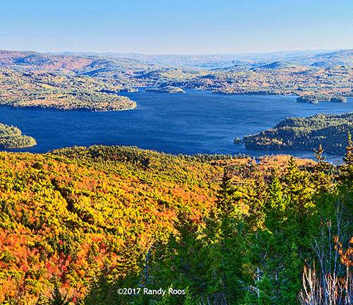 Newfound Lake from Crosby Mountain #2