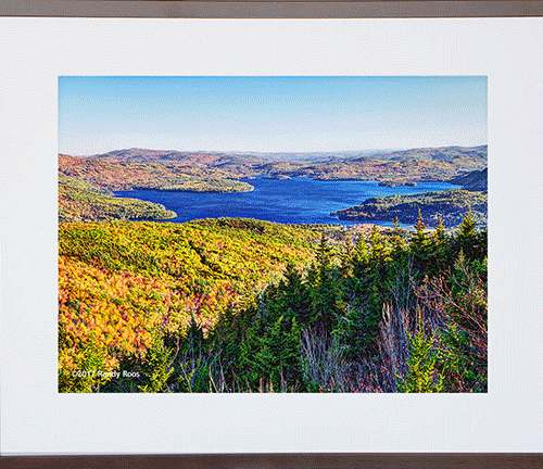 Alternative view of Newfound Lake from Crosby Mountain #3