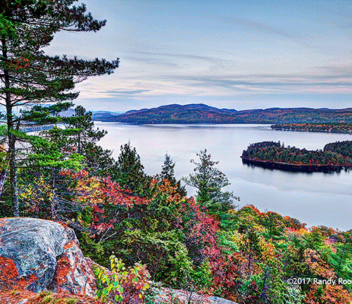 Newfound Lake from Little Sugarloaf #1