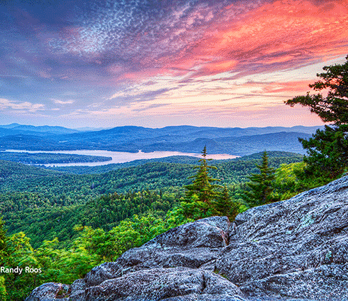 Newfound Lake from Plymouth Mountain #2