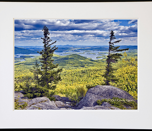 Alternative view of Squam from Mount Percival #1