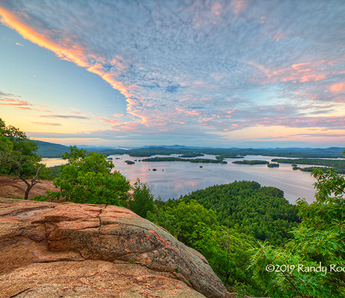 Squam from Rattlesnake Mountain '16