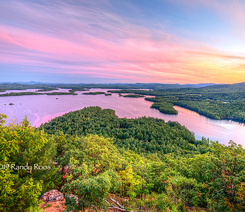 Squam from Rattlesnake Mountain '19