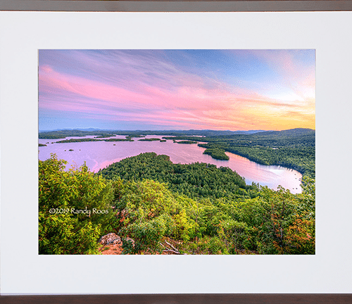 Alternative view of Squam from Rattlesnake Mountain '19