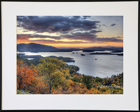 Squam Lake from Rattlesnake Mountain - Fall #1 - Image 2
